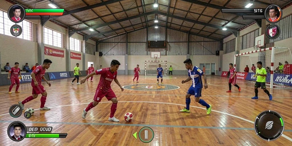 Tampilan menu utama yang menarik dan interaktif.