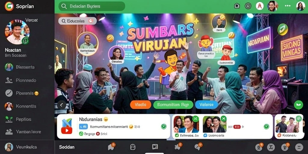 Tangkapan layar menampilkan aksi seru dalam game.