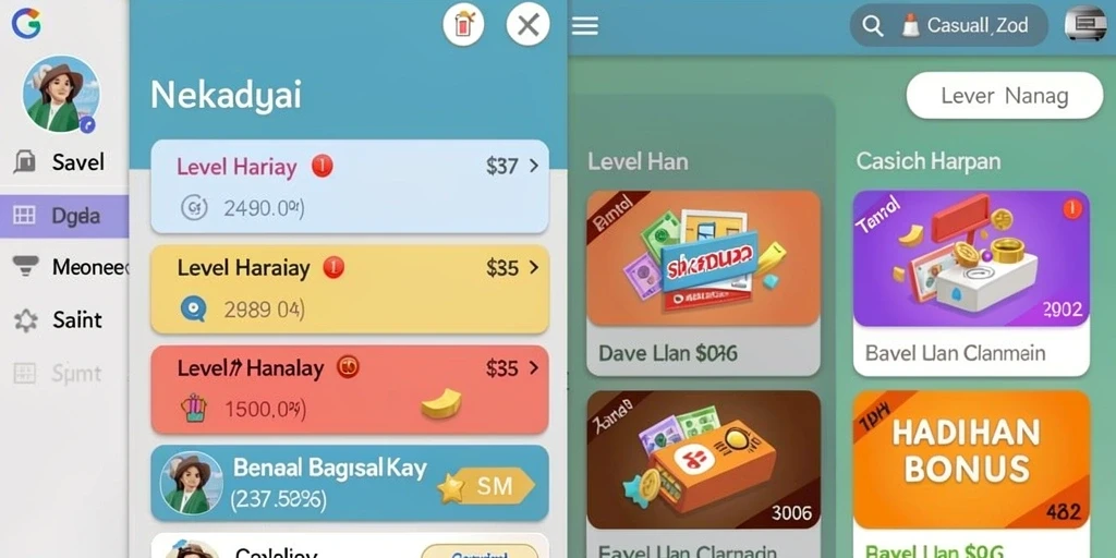 Screenshot menampilkan gameplay HOKIWON yang seru.