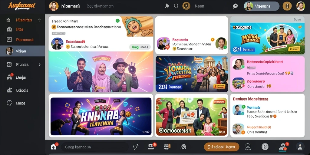 Tampilan antarmuka pengguna yang menarik dan mudah dipahami.