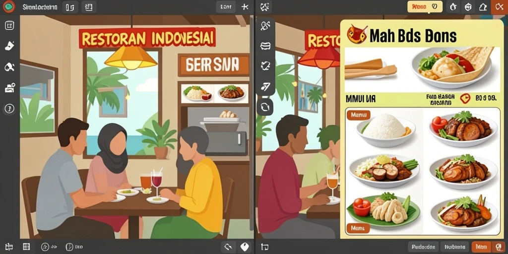 Tampilan antarmuka yang menarik dan mudah digunakan.