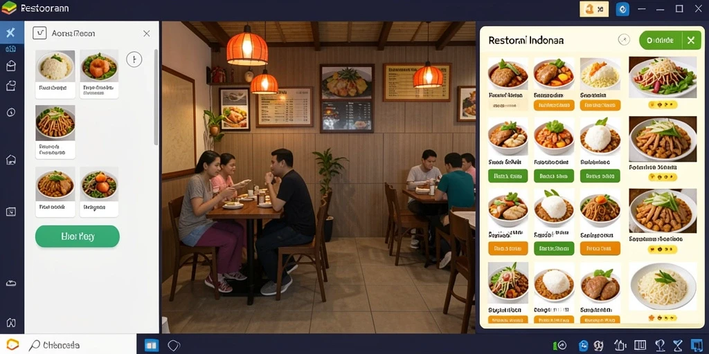 Tampilan menarik dengan desain modern dan intuitif.