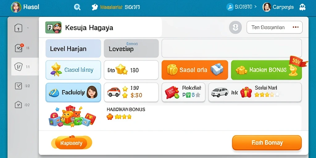 Tampilan antarmuka pengguna yang intuitif.