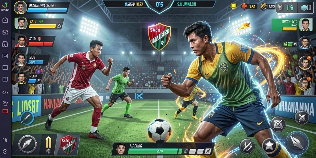 Tampilan antarmuka yang menarik dan user-friendly.