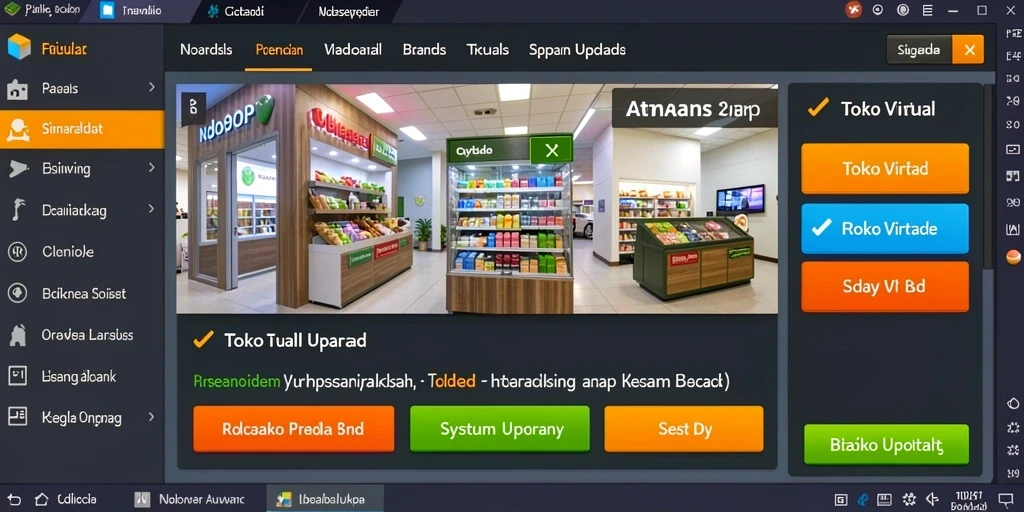 Tampilan antarmuka yang intuitif dan mudah digunakan.